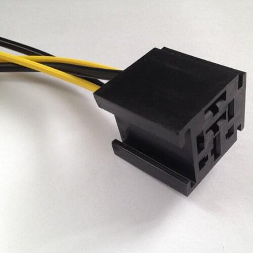 Manufacturers 80A car relay socket / wide foot relay socket / high current socket / 4-pin socket