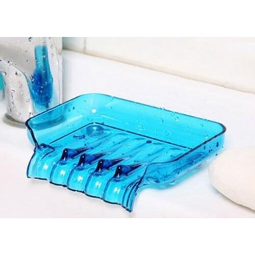Kitchen Bathroom Sucker Sponge Storage Rack Soap Holder Draining Rack 4 Colors Drain Rack Soap Hanging Shelves Soap holder