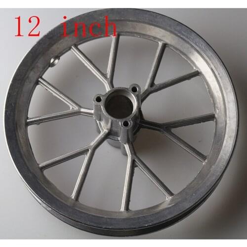 Good quality 12 inch Aluminum Rim Wheel Hub Tire fit Bike Scooter cubo de la rueda para patinete recambio