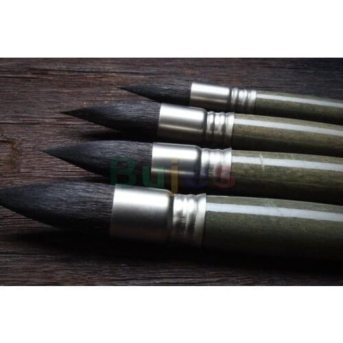Escoda 1130 Artist Brush, Squirrel Watercolor Paint Brush, Quill, Classic Mop Watercolor Oil Painting Brush Pen
