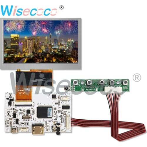 4.3 inch LCD screen kit HSD043I9W1-A00 resolution 480×272 for A01 GPS DVD LCD display DIY