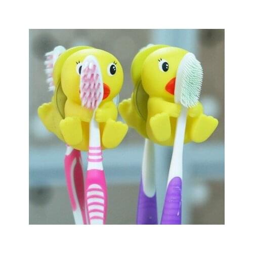 Cute duck toothbrush holder high quality cheap price 6.5*4.5*3cm free shipping