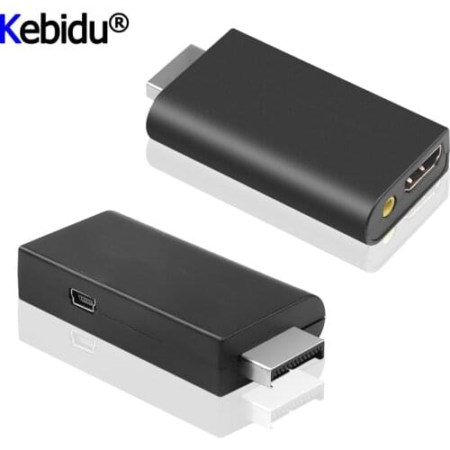 Mini Adapter For PS2 HDMI-compatible Video Converter With 3.5mm Audio Output For PS2 1W 3W 5W Model Support 480i 576i 480p