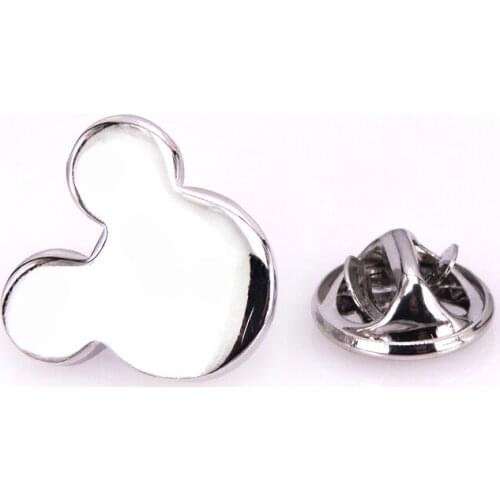 Mens Brooch Scarf Hat Accessories Silver Mouse Animal Clip Neckpin Badge Pin Woman Wedding Couple High Quality Jewelry Gifts