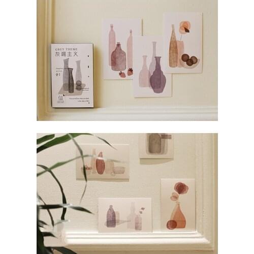 30pcs Draw Freely Style Card As Party Invitation DIY Decoration Gift Card Message Card Postcard