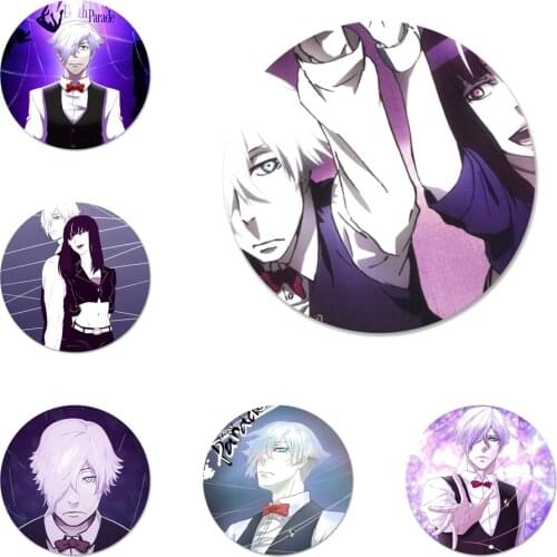 Death Parade Anime Badge Brooch Pin Accessories For Clothes Backpack Decoration gift