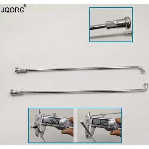 16 Pieces A Lot Diameter 4.50 - 3.92 mm Butted Motorcycle Spokes Lighting Sliver Color 304 Stainless Steel Material Spokes