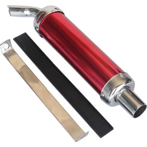 Universal Exhaust Muffler Silencer Pipe for motor 50-125cc motor Modified parts