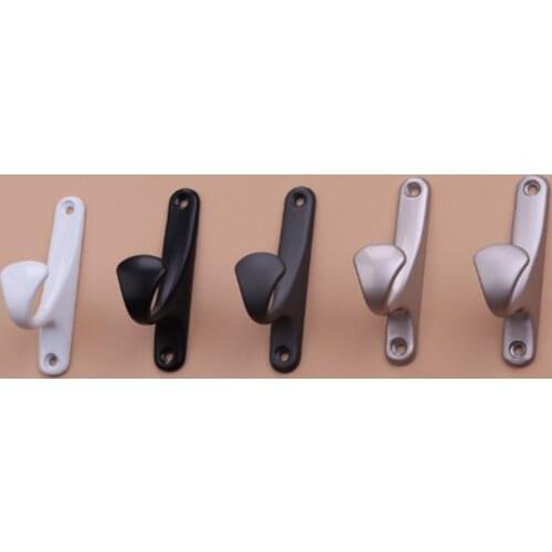 1 Pcs Nail Drill Clothes Coat Hanger Hook Zinc Alloy Robe Hook Chrome Wall Mounted Hanger Holder Hook Bathroom Accessories
