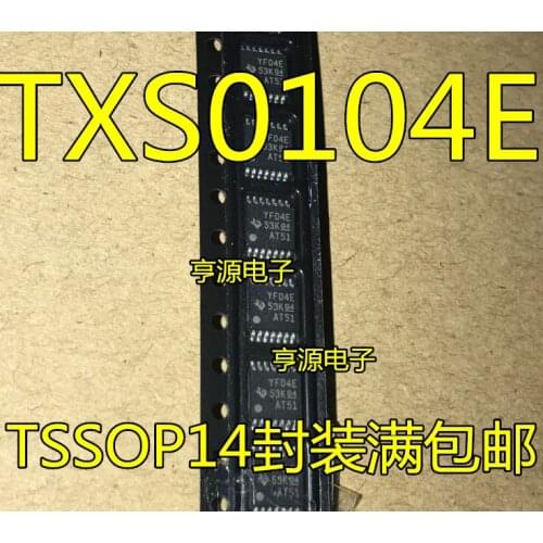 100% Original New In stock 5pcs/lot TXS0104 TXS0104EPWR YF04E