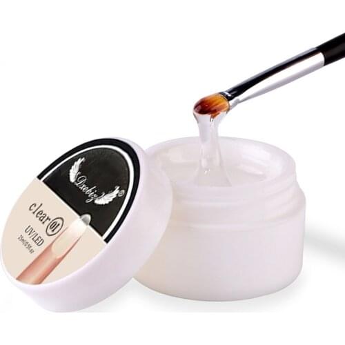 15 ml Durable and Shiny Nails Art Canned Extension Glue Non-toxic Materials UV Phototherapy Extension Gel Nail Polish TSLM1