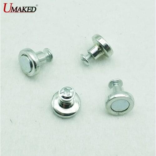 20PCS) M3 H:8-10 mm magnetic screw for led light, Magnet kits for lamp fitting.for led ceiling light pcb plate fix on walls