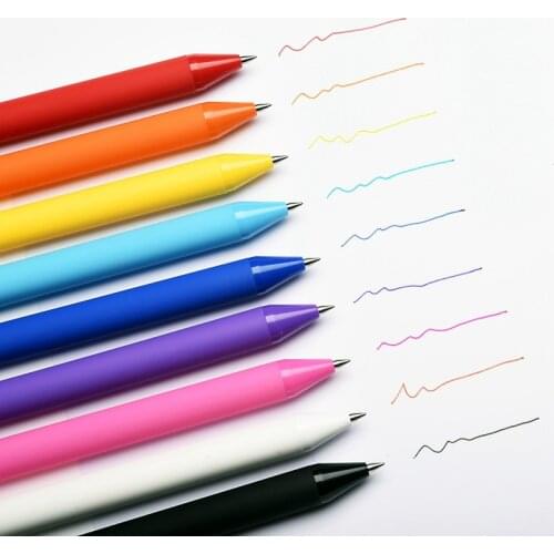 2020 New Arrival KACO PURE Series colorful refill cute pen Gel Pen High Quality ABS Gel Pens for Student Writing Stationery