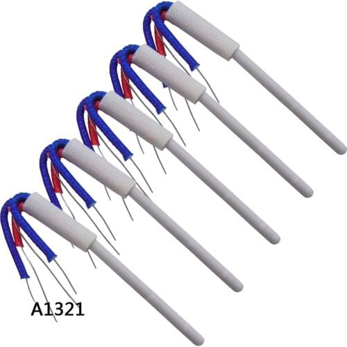 5PCS A1321 Ceramic Heater Core Heating Element 24V 50W For Saike 936 937 907 968 Soldering Iron Soldering Station Replacement