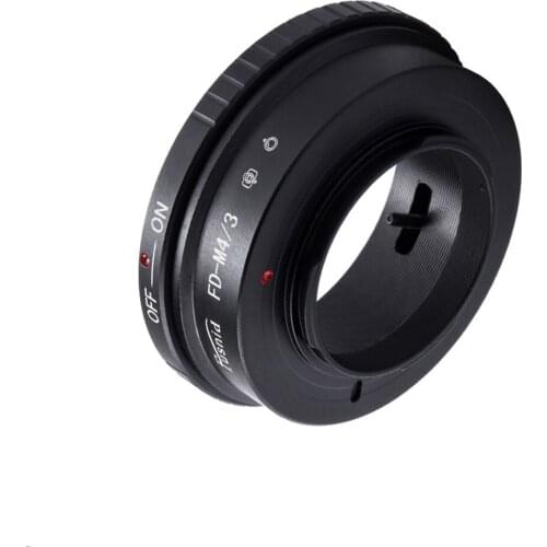 FD-M4/3 Lens Mount Adapter Ring for Canon FD Mount Lens to Micro 4/3 M4/3 mount Camera