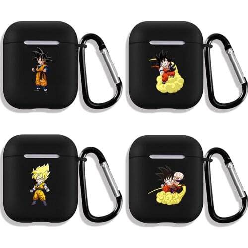DRAGON BALL Airpods Case Airpods1 2 Soft Shell Cute Cartoon Bluetooth Headset Shell Men Women Unisex Birthday Gift 2021 News