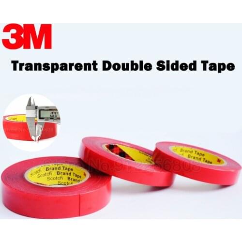 3 M Double Sided Tape Nano Transparent Reusable Waterproof Strong Adhesive Adhesive Sticker Tape Cleanable Car Protect Sticker