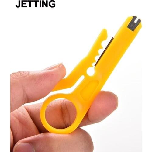 9CM Mini Wire Stripper Knife Crimper Pliers Crimping Tool Cable Stripping Wire Cutter Pocket Portable Cut Line Tools