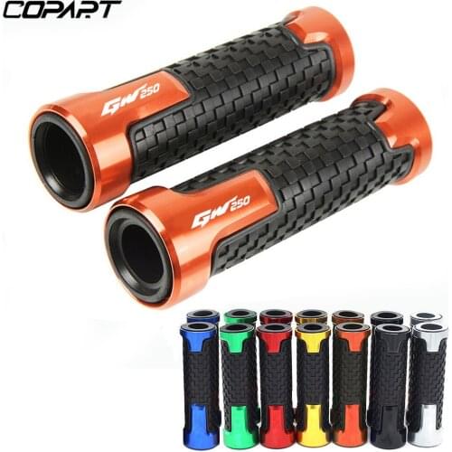 Motorcycle Handlebar Grip CNC PVC Anti-Skid 7/8''22mm Handle Bar Motorbike grips End For SUZUKI GW 250 SV650S GSX650F GW250