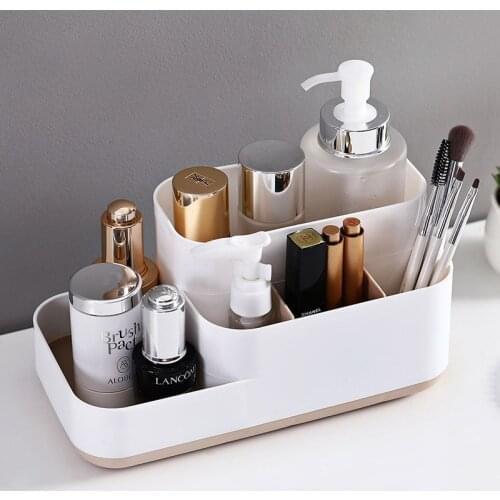 Makeup Organizer Box Cosmetic Storage Box Drawer Dressing Table Container Sundries Case Makeup Box WF