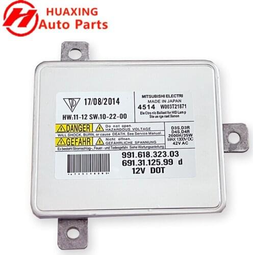 Original D3S D3R D4S D4R xenon lamp ballast; OEM 99161832303 6913112599d W003T21871 8K0941597C; for Porsche 911 vw Audi