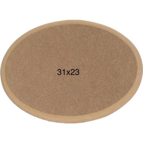 PA239 Big Oval Board, Hobby Wood Painting Mdf Board