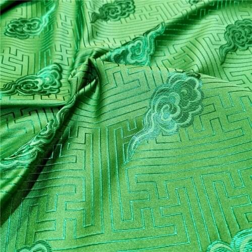 Brocade Fabric Damask Jacquard America style Apparel Costume Upholstery Furnishing Curtain Clothing Material patchwork