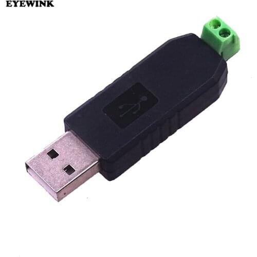 100pcs USB to RS485 485 Converter Adapter Support Win7 XP Vista Linux Mac OS WinCE5.0