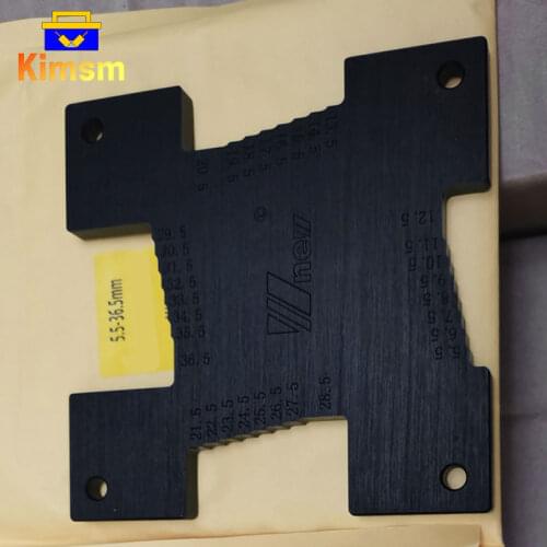 5-36mm 5.5-36.5mm Bakelite Saw Blade Height Gauge For Woodworking High Precision Hard Plastic Router Table Saw Measuring Tools