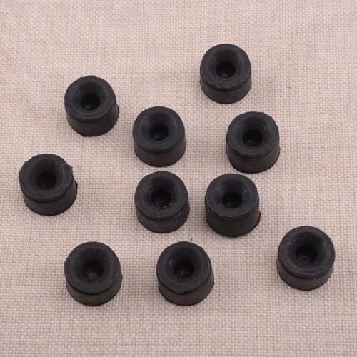 10Pcs Rubber Engine Cover Rubber Mounting Bush Grommet Cushion 4M5G6A994AA 1434444 Fit For Ford Focus C-Max S-Max Galaxy Mondeo