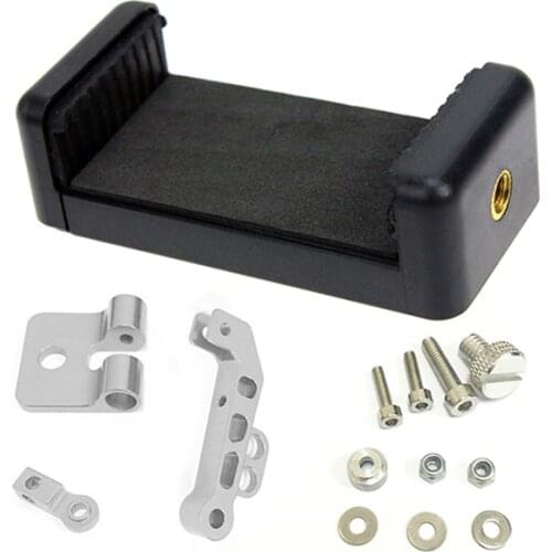 Alloy RC FPV Bracket Universal Remote Control Display Holder Monitor Mount Stand for DJI /Futaba /Flysky Transmitter