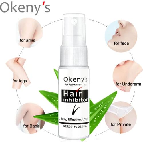 Hair Removal Spray Painless Effect Hair Removal Cream Hair Growth Beard Inhibitor Depilation Spray Moisturizing Woman Body Care