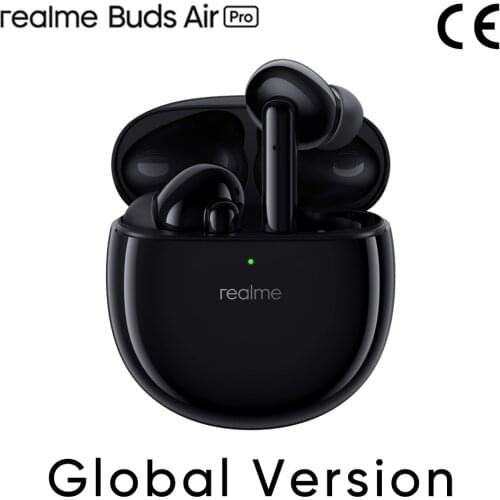 Realme Buds Air Pro TWS Earphone Earbuds ANC ENC Active Noise Cancellation 25h Bass Boost Playback smart Wireless Headphone