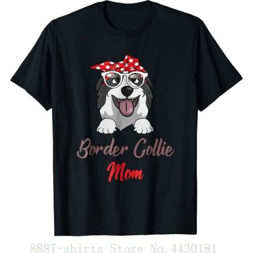 WomenS Tee Border Collie Mom Funny T Shirt MotherS Day Gift 2018 Summer Harajuku Brand