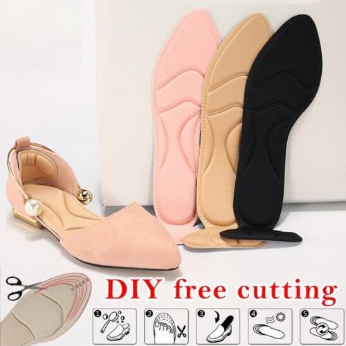 1 Pair Comfort Breathable Womens Fashion Insoles Massage High-heeled Shoes Insoles Anti-slip HOT