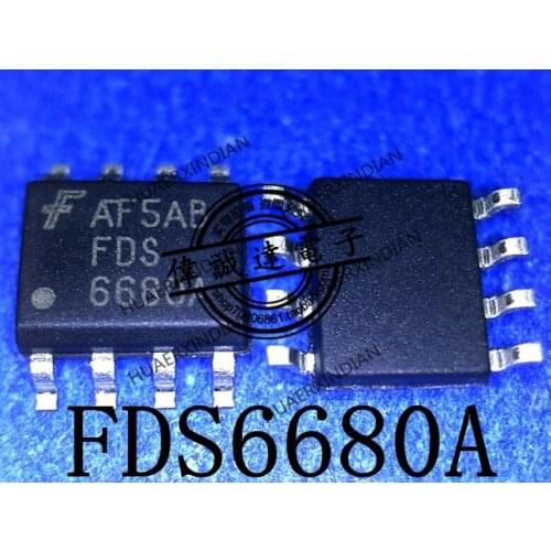 1Pieces New Original FDS6680A_NL 6680A SOP8 In Stock Real Picture