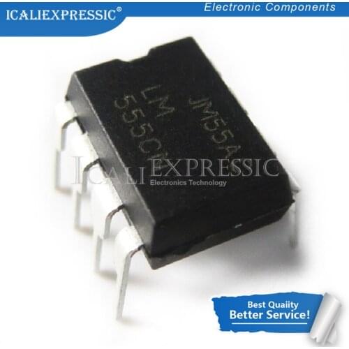 10PCS LM555CN LM555 DIP-8 In Stock