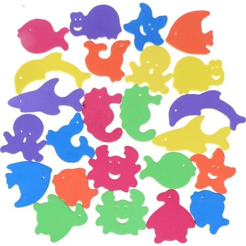 34Pcs /set Alphanumeric Letter Puzzle Bath Toys Soft EVA Kids Baby Bathroom Water Toys Early Educational Suction Up Bathing Toy