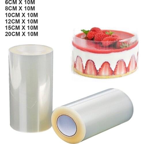 Acetate Film For Cake Decor Transparent Cake Surround Film Mousse Cake Sheets Surrounding Edge DIY Cake Collar Kitchen Bakeware