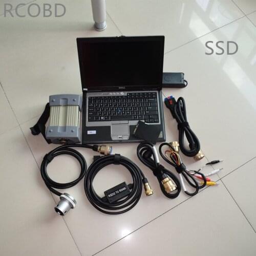 Mb star c3 diagnosis with software super ssd for dell d630 laptop full set ready to use 2 years warranty
