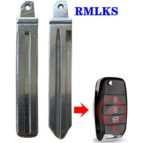 New Flip Key Replacement Blade for Kia 2013-2017 Blade Uncut Flip Security Key Remote Blank 81996-2P200 81996-A7000