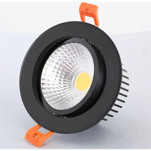 Dimmable Waterproof LED Downlight AC220V 110V 5W 7W 9W 12W 15W 18W 24W LED indoor Lamp Recessed LED Spot Light For Bathroom