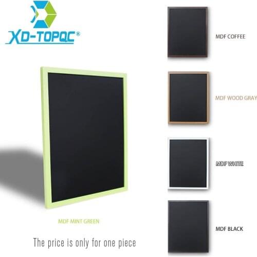 XINDI MDF Frame Chalkboard 5 Colors Wooden Blackboard 25*35cm Magnetic Chalk Board Home Decorative Message Board Free Shipping