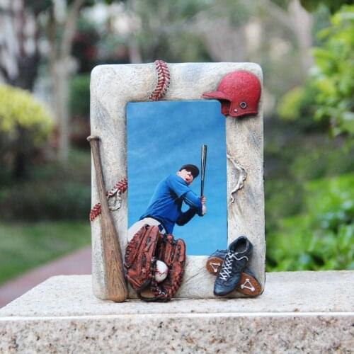 Baseball Game Photo Frame Club Game Promotion Present Logo Sports style Art Craft Ornaments Birthday 3D Gift Souvenir