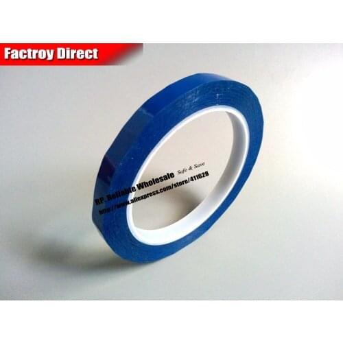 Size:100mm*66Meter, One Side Adhered Insulation Mylar Tape for capacitors, Packing, Blue