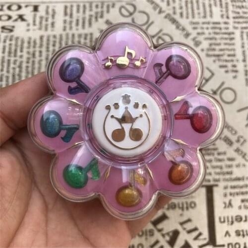 Magical DoReMi Cosplay Jewelry Box Makeup Powder Foundation Case Powder Make up Mirror Box Tokyo Mew Mew Ichigo Momomiya Cosplay