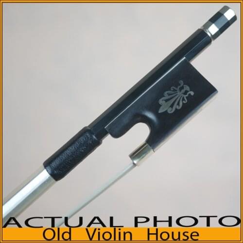 Carbon Fibre Violin Bow with Phoenix Ebony Frog (4/4) ,Free shipping! Good balance of strength and flexibility