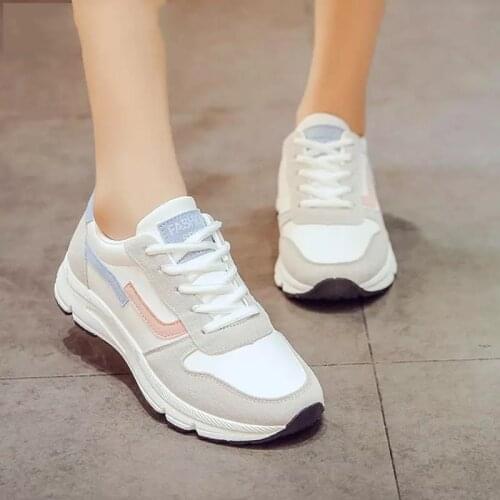 Womens Sneakers 2021 Spring Autumn New White Sneakers For Chunky Flat Fashion Platform Shoes Women Basket Casual Footwear 2020