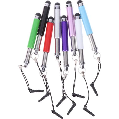 1pc 7.5 Cm Retractable Capacitive Stylus Touch Screen Teblet Pen For Tablet PC Mobile Phone
