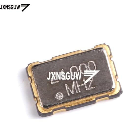 10PCS SMD active crystal 5032 24.000MHz 25PPM 3.3V 5.0*3.2mm 4 foot resonator